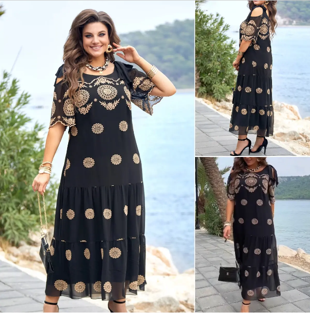 New elegant, comfortable and high-quality dress