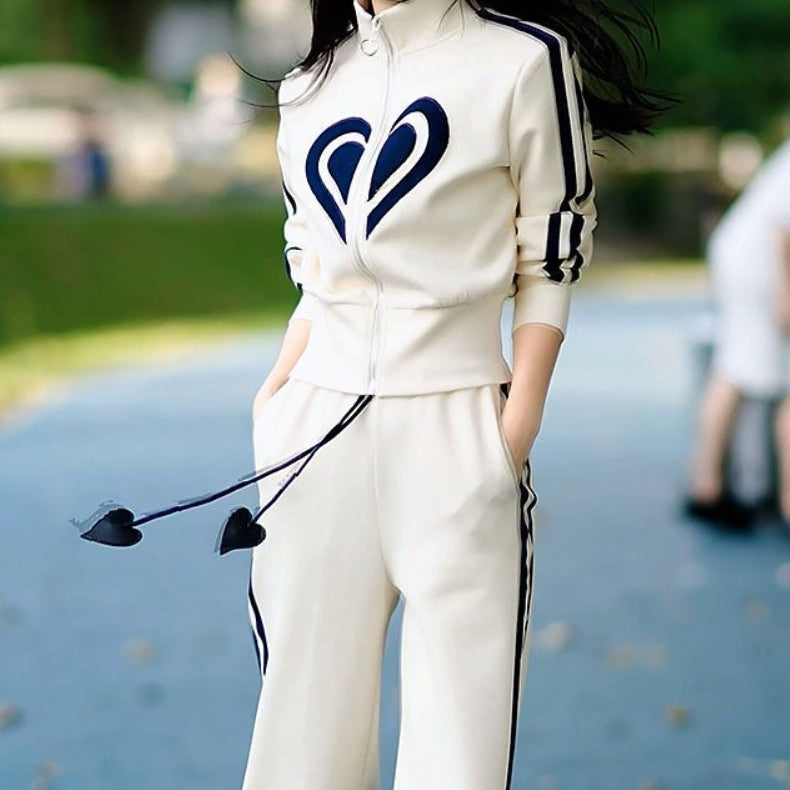 Women's sports sweatshirt set